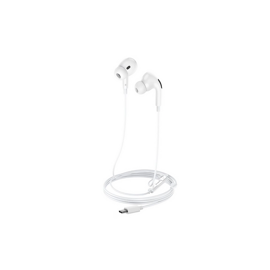 AUDIFONO TREQA EP-757 Wired Type C BLANCO
