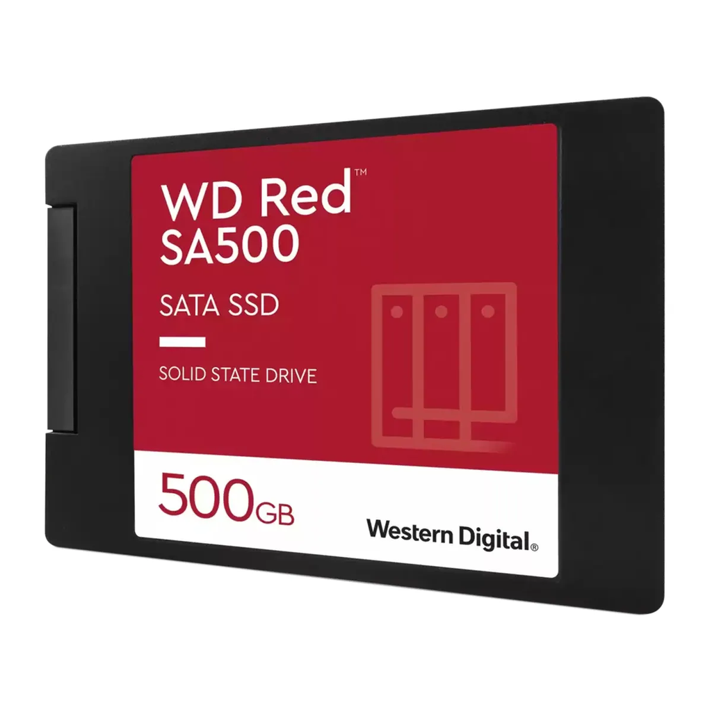 SSD WD 500GB SA500 SATA III 6 GB-S 2.5INCH 7MM 560MB-S RED