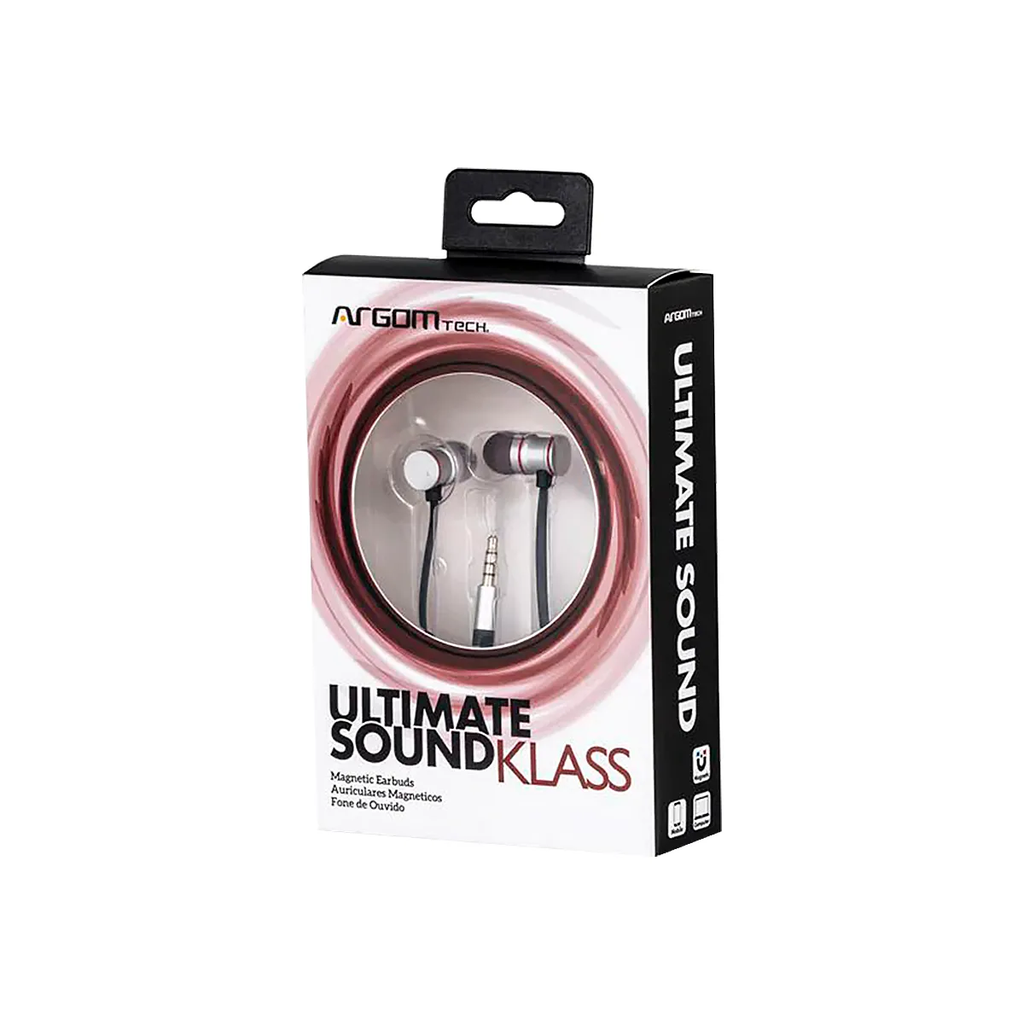 AURICULAR ARGOM ULTIMATE SOUND KLASS 1.2MTS SILVER