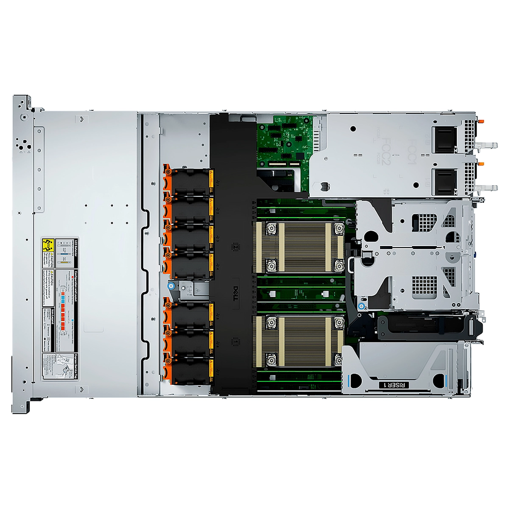 SERVER DELL POWEREDGE R660XS XeonSilver4514Y-2G-16Cores 32GB 480GB-RI 3.5Inc-SSD PERC-H755 3YPS7x24