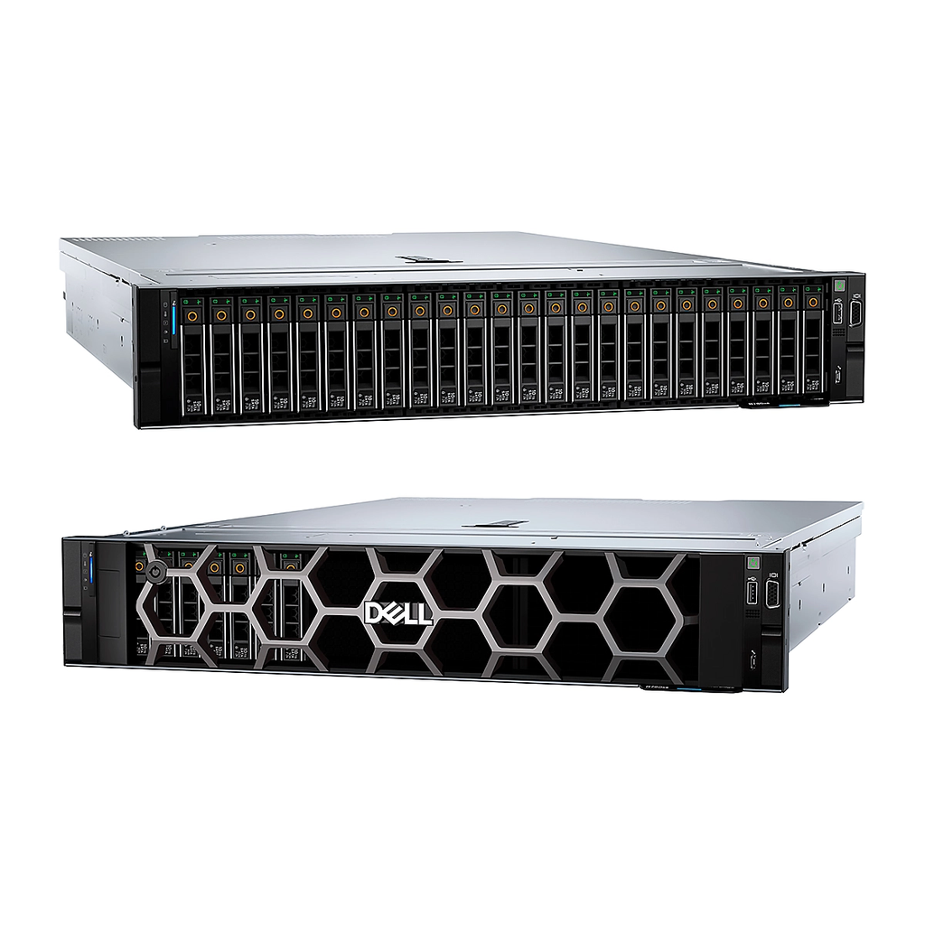 SERVER DELL POWEREDGE R760XS XeonGold6526Y-2.8G-16Cores 32GB 480GB-RI 3.5Inc-SSD PERC-H755 3YPS7x24