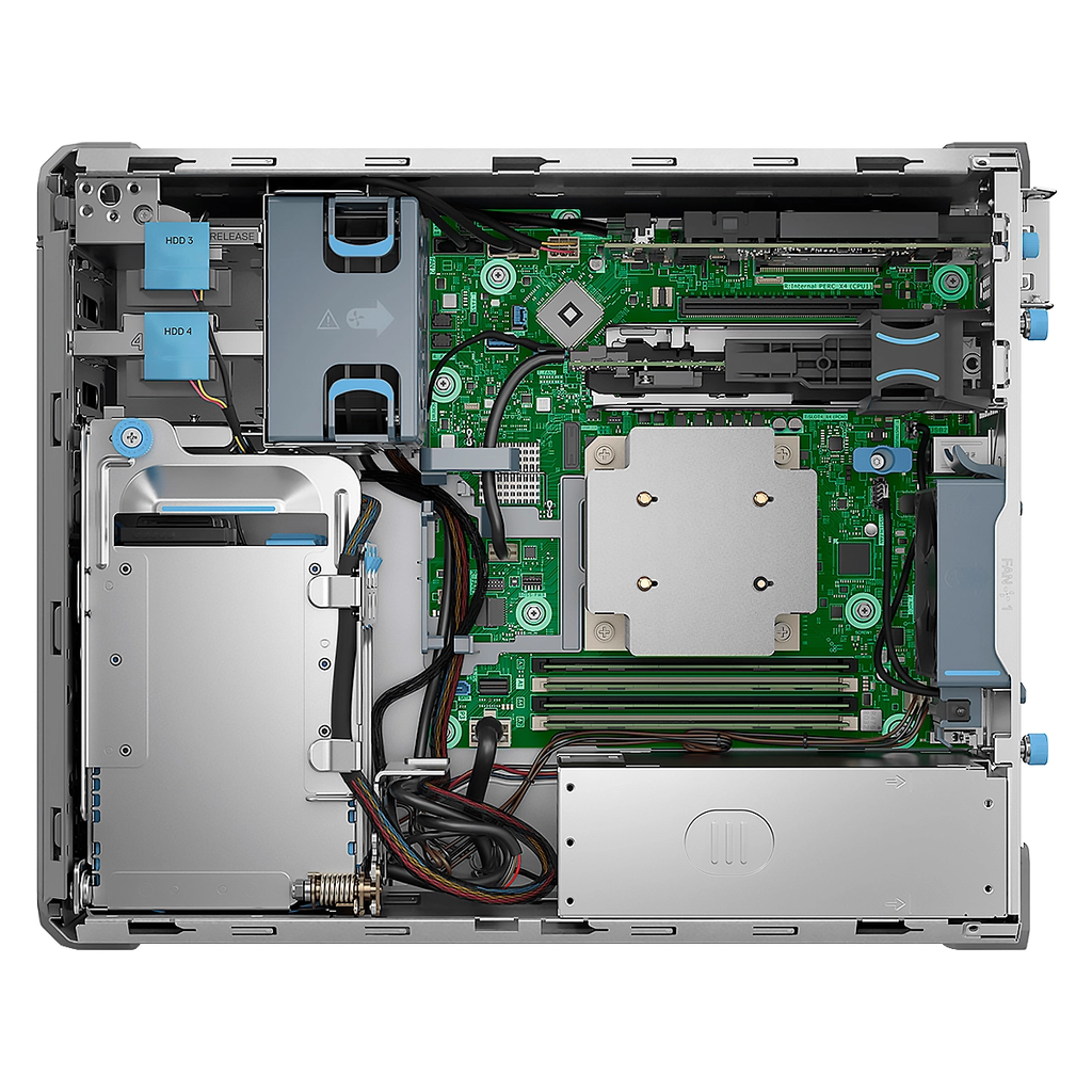 SERVER DELL POWEREDGE T160 IntelXeon6315P-2.8G-4Cores 16GB 2TB SATA 3.5Inc-HDD iDRAC9B NO-PERC 1YB