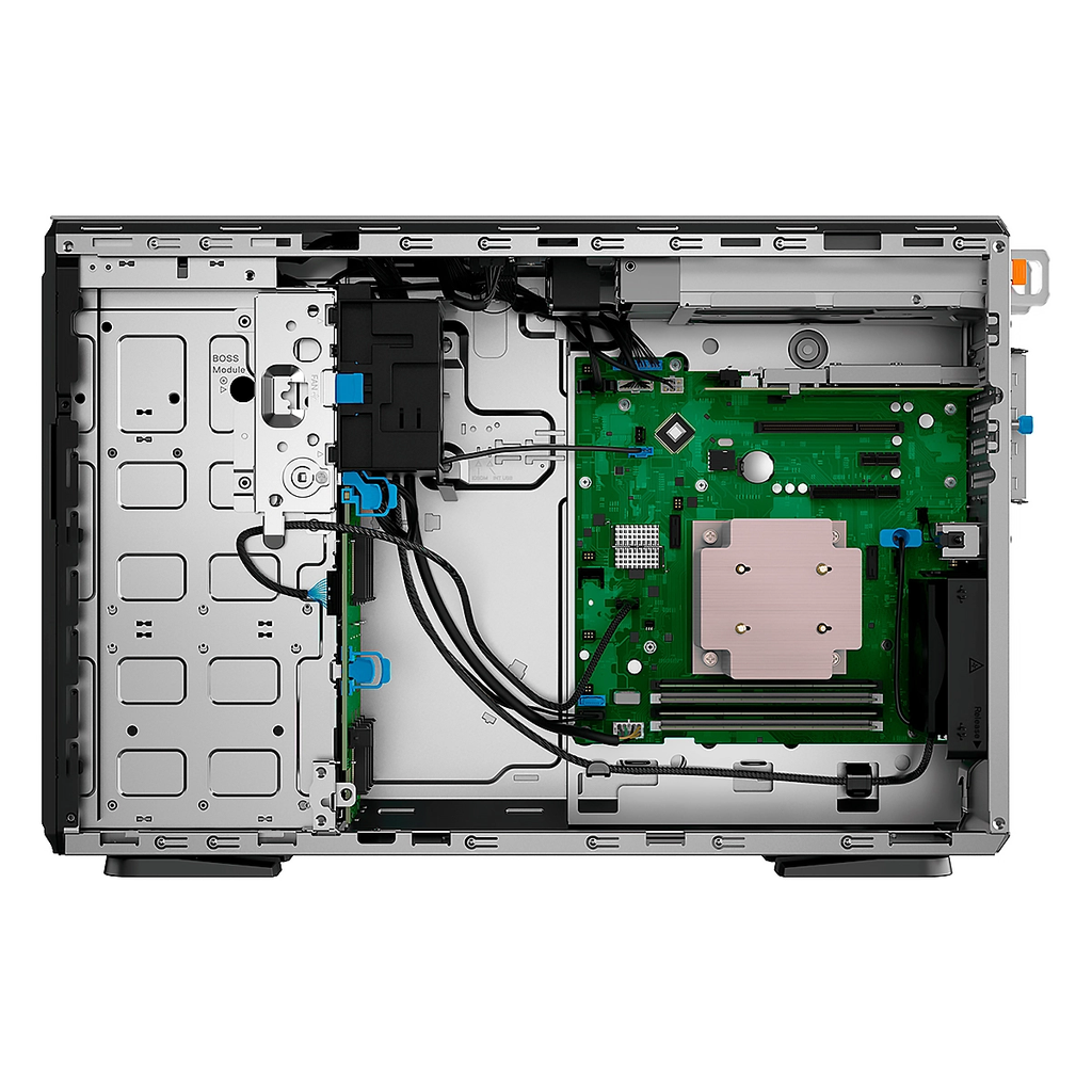 SERVER DELL POWEREDGE T360 IntelXeon6353P-2.7G-8Cores 32GB 2TB SATA 3.5Inc-HDD iDRAC9B PERC-H755 1YP