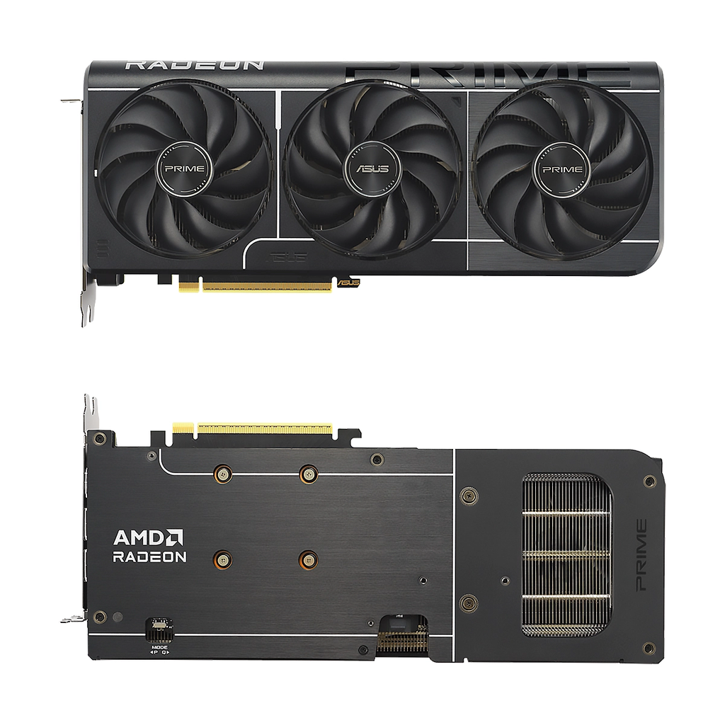 VIDEO ASUS PRIME RADEON RX-9060XT OC 16GB GDDR6 128BIT HDMI 2DP 2Vent PCIe 5.0 3y