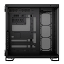 CASE CORSAIR ATX 6500X Mid-Tower DUAL-CAMERA Tempered Glass 3USB3.2 HD-Audio Black-Obs.-Alum