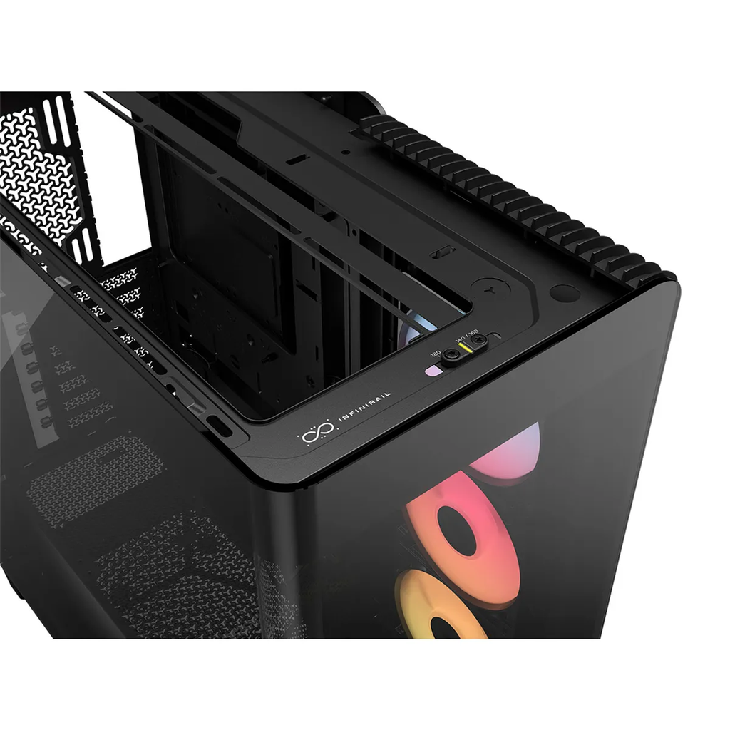 CASE CORSAIR ATX 4500X FRAME RS-R  ARGB Panoramic Glass 2USB3.2 HD-Audio Mid-Tower Black