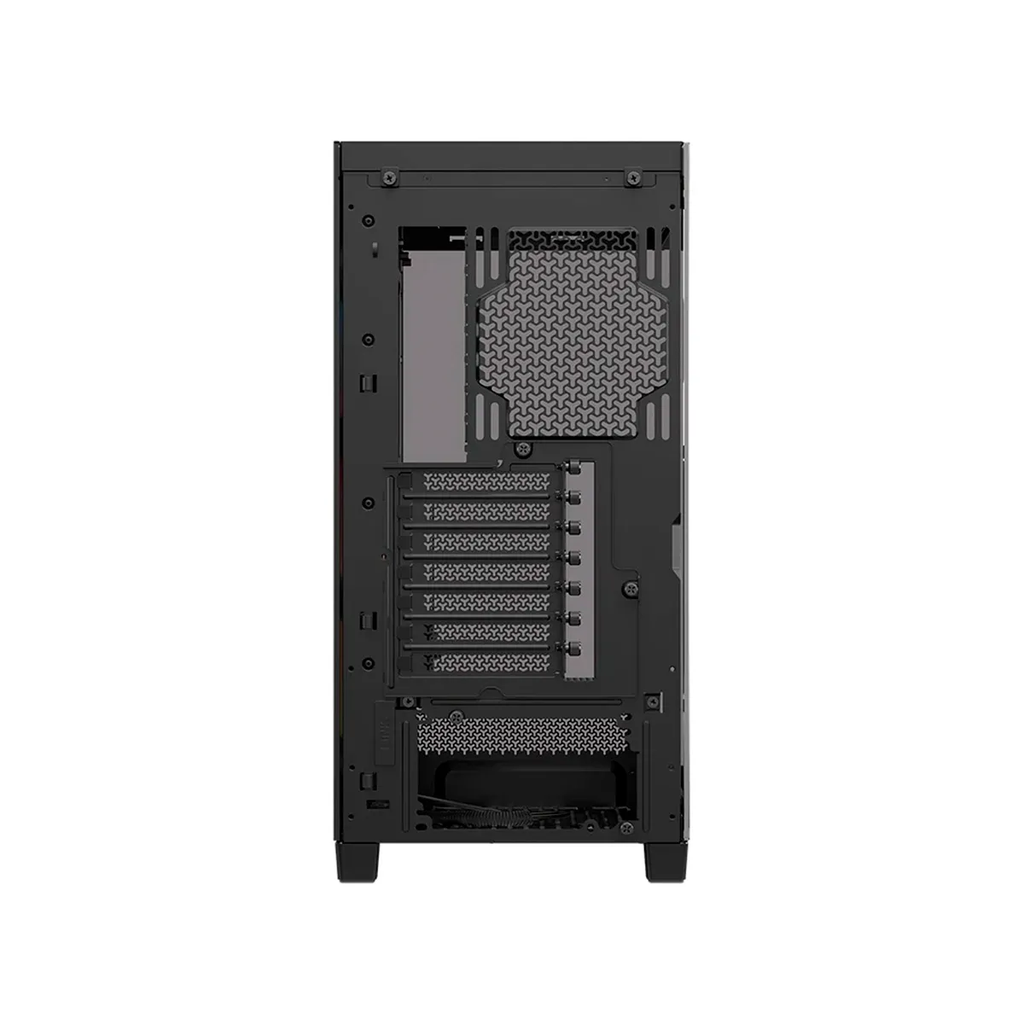 CASE CORSAIR ATX 4500X LX-R  RGB iCUE LINK Panoramic Glass 2USB3.2 HD-Audio Mid-Tower Black