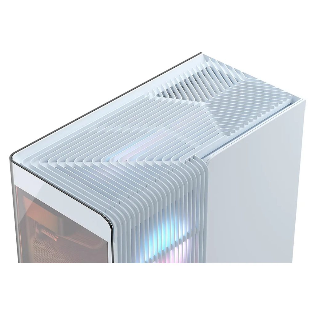 CASE CORSAIR ATX 4500X LX-R  RGB iCUE LINK Panoramic Glass 2USB3.2 HD-Audio Mid-Tower White