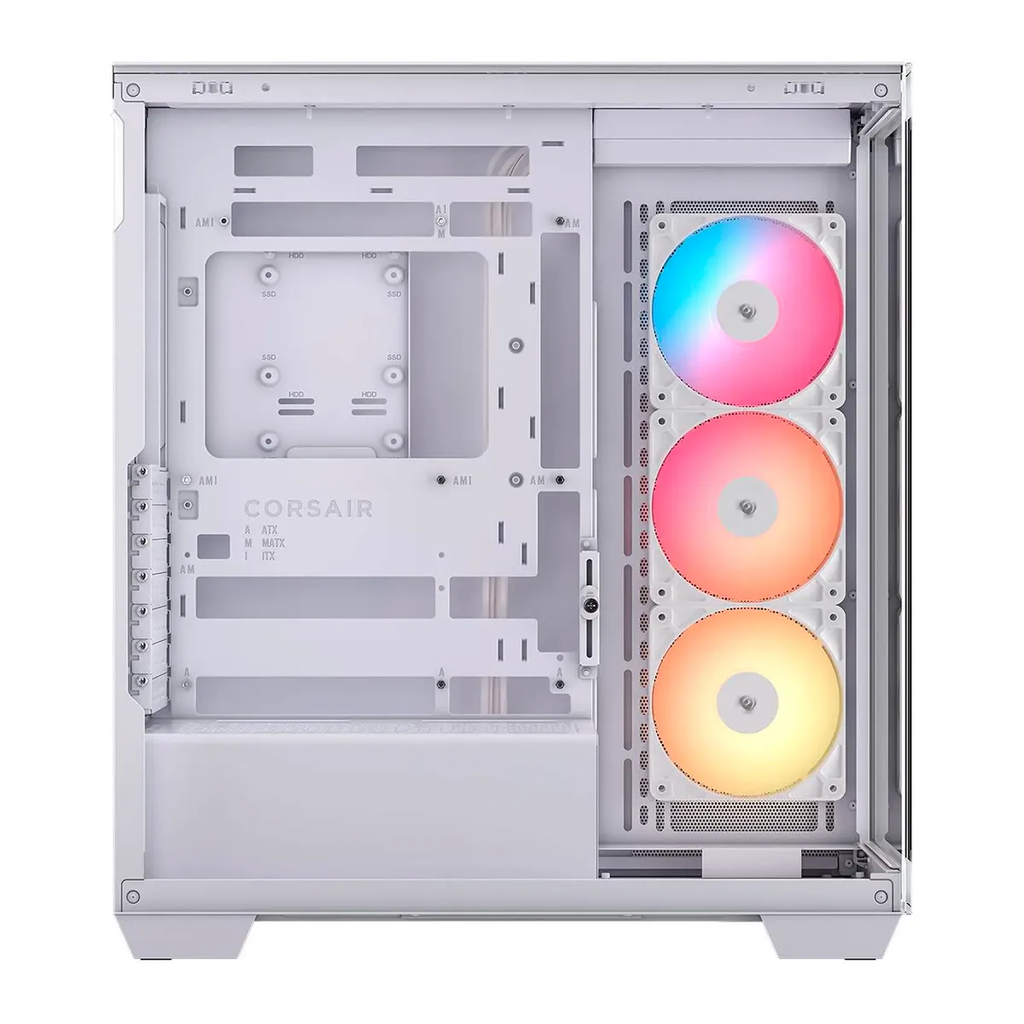 CASE CORSAIR ATX 3500X RS-R  ARGB Panoramic Glass 2USB-C 2USB3.2 HD-Audio Mid-Tower White