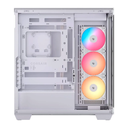 CASE CORSAIR ATX 3500X RS-R  ARGB Panoramic Glass 2USB-C 2USB3.2 HD-Audio Mid-Tower White