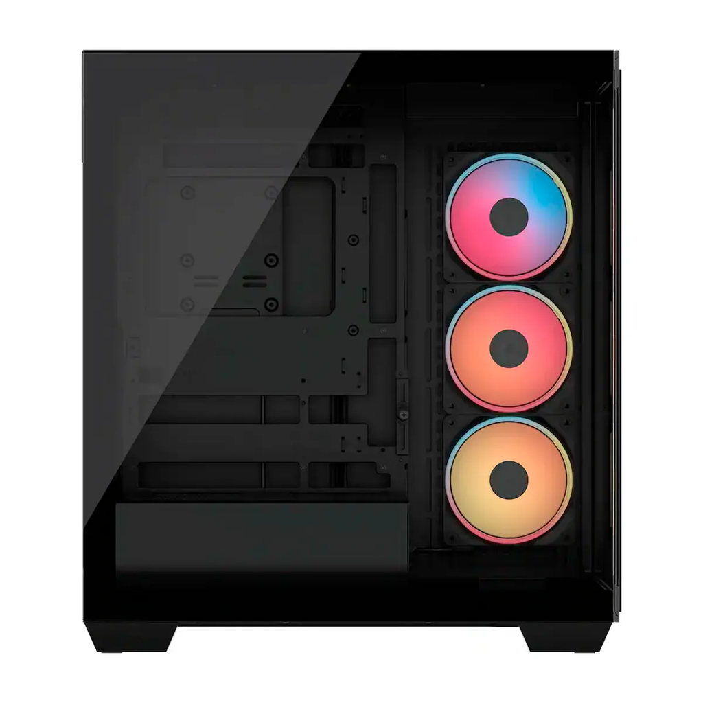 CASE CORSAIR ATX 3500X LX-R  RGB iCUE LINK Panoramic Glass 2USB3.2 HD-Audio Mid-Tower Black