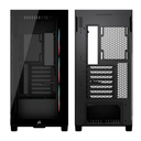 CASE CORSAIR ATX 3500X LX-R  RGB iCUE LINK Panoramic Glass 2USB3.2 HD-Audio Mid-Tower Black