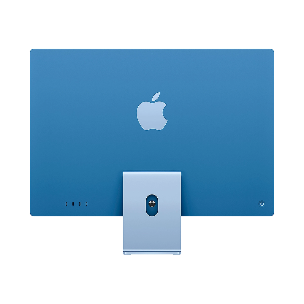 COP. APPLE IMAC AIO M4 10-Core  16GB 256GB-SSD 24Inch-4.5K BT WIFI CAM. IOS Blue