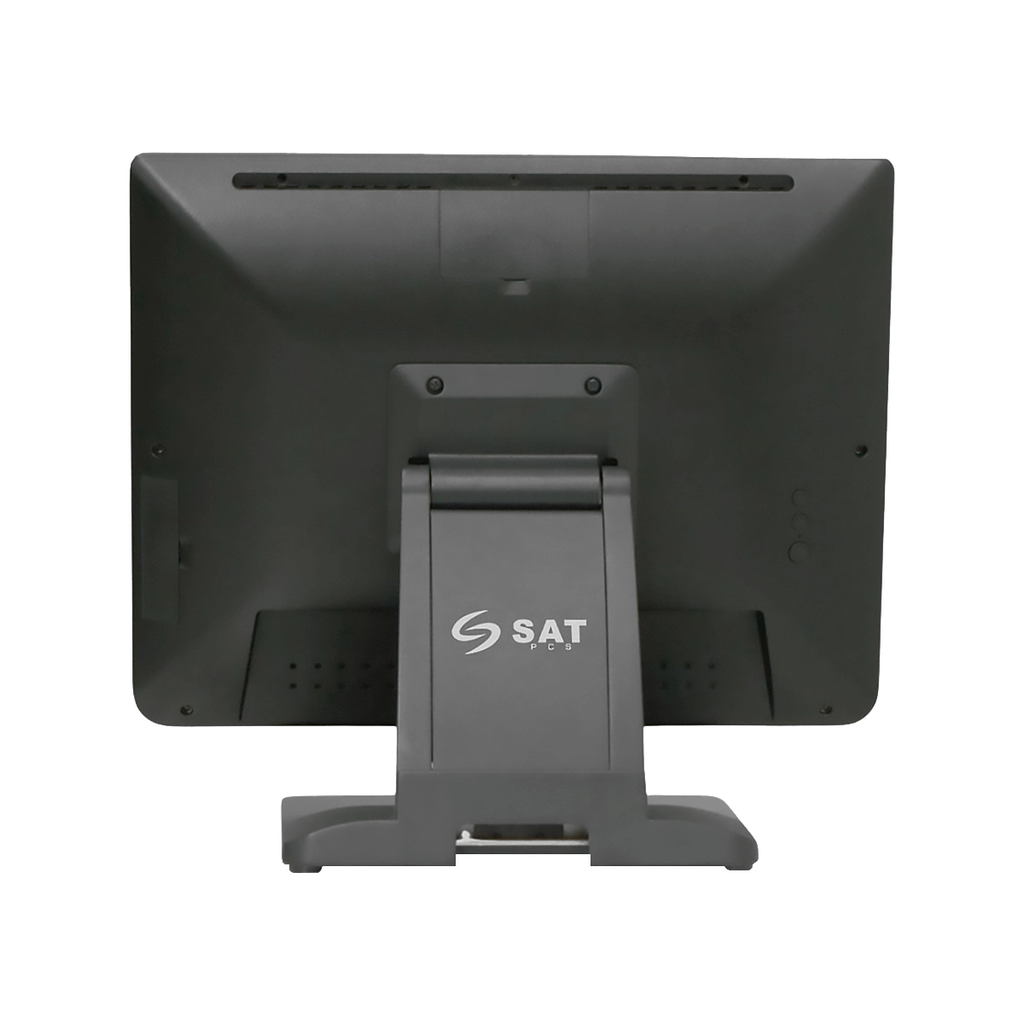 POS SYSTEM SAT AIO INTEL I5 8GB 256GB-SSD 15Inch TOUCH WIFI BT USB - LAN Black
