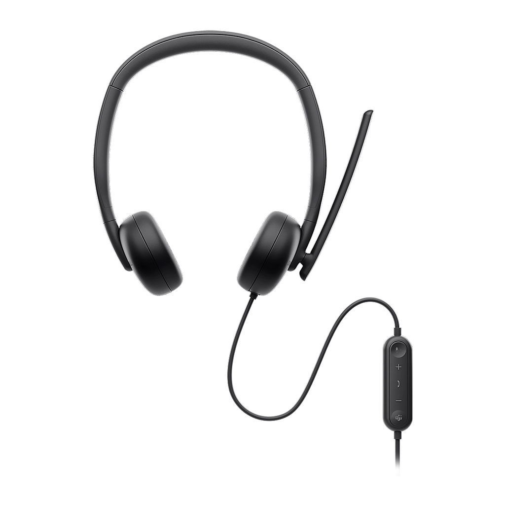 Headset Dell Pro WH3024 USB-C Zoom-Teams 3Y