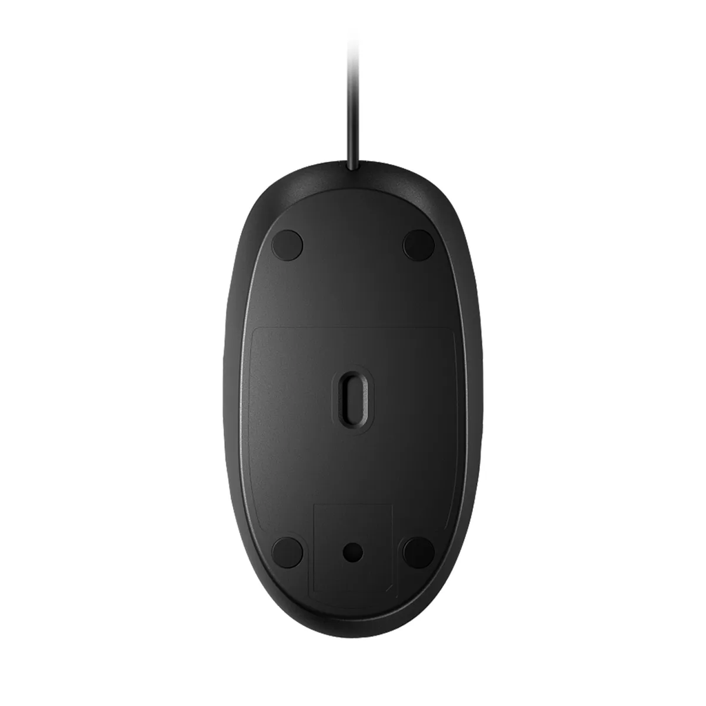 MOUSE HP 125 CABLE NEGRO
