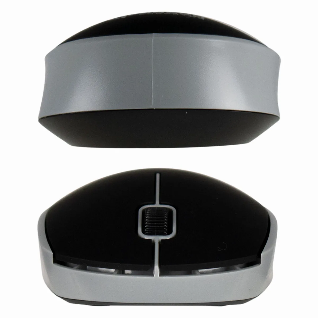 MOUSE QUASAD QM-610 WIRELESS GRIS