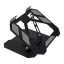 Stand para Notebook-Tablet-Mobile Giratoria 360grados Regulable Aluminio Black