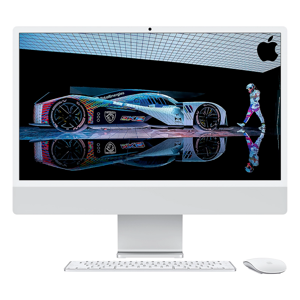 COP. APPLE IMAC  AIO M4 24GB 1TB-SSD 24INCH BT WIFI CAM. IOS SILVER