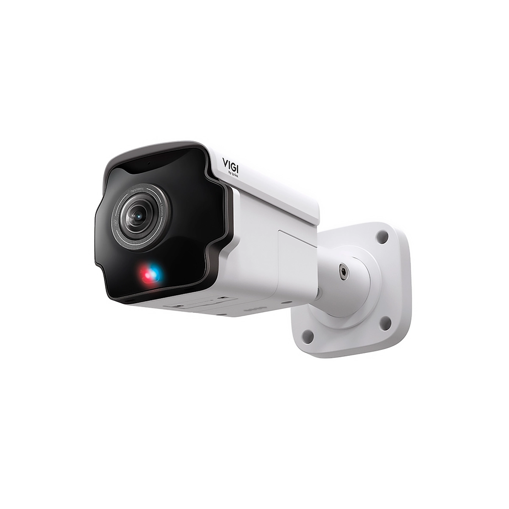 CAMARA TP-Link IP VIGI tipo Bullet Full-color Panoramica 8MP 4K 180Grados Detecion Inteligente