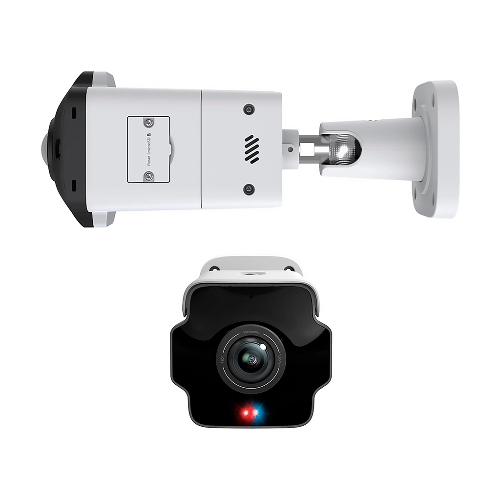 CAMARA TP-Link IP VIGI tipo Bullet Full-color Panoramica 8MP 4K 180Grados Detecion Inteligente