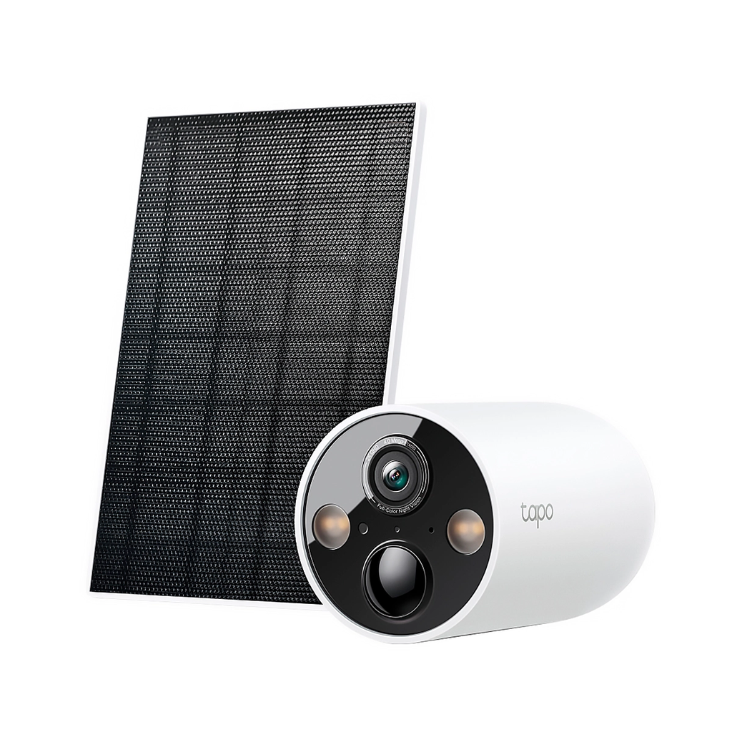 CAMARA TP-Linkl TAPO C425 Solar Powered with Solar Panel Vision Noct. 2K QHD Live View AI Det. IP66
