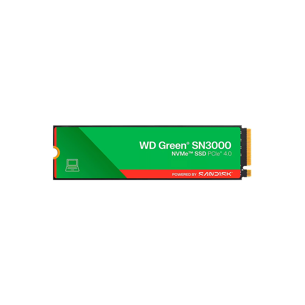 SSD WD 1TB M.2 SN3000 NVMe 5000MB-s PCIe Gen 4.0 Green 3y
