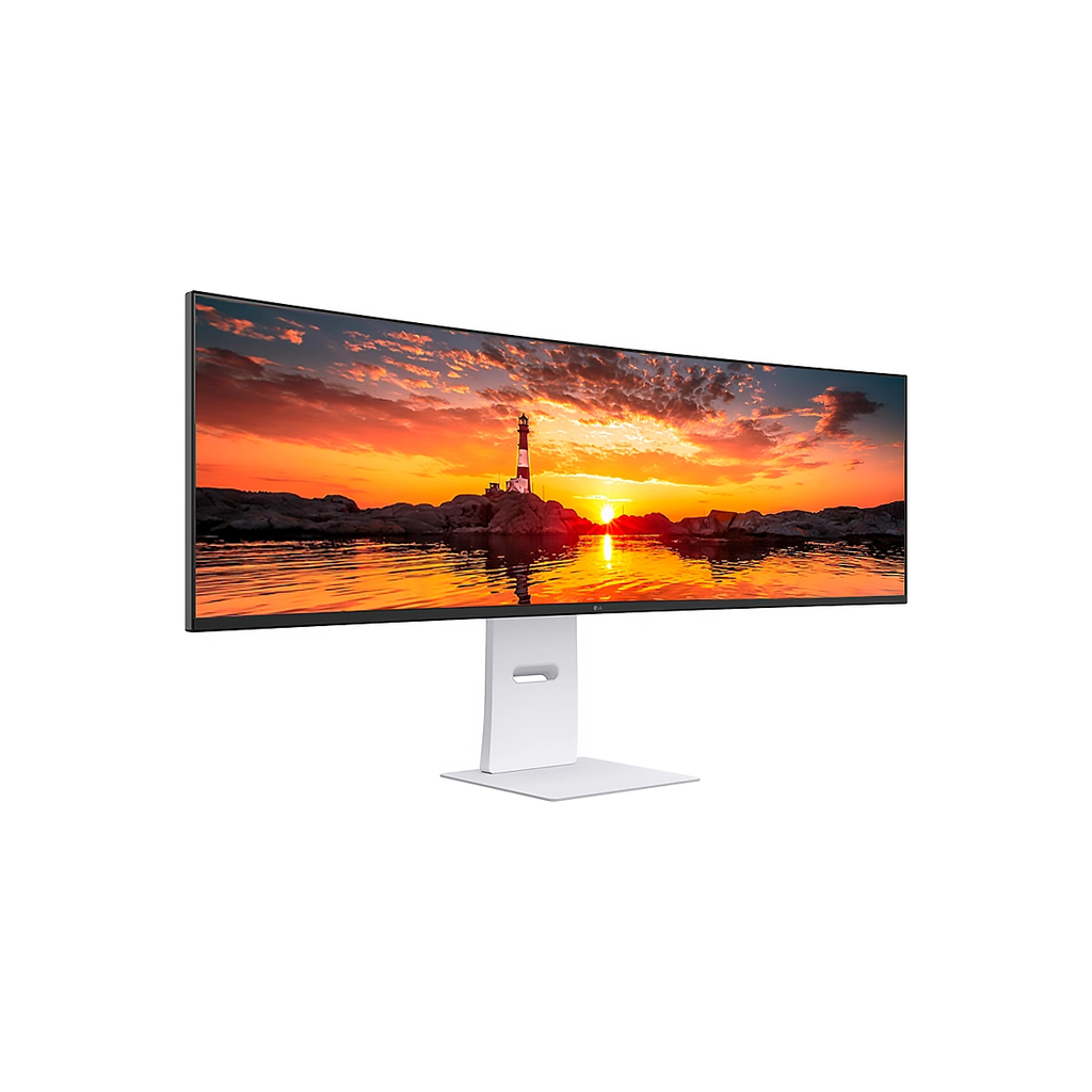 MONITOR LG 49Inch UltraWide Nano 5120x1440 IPS Dual QHD 32-9 144Hz KVM HDMI DP Audio White