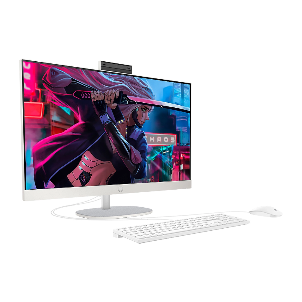 COP. HP AIO 27-cr0275la AMD Ryzen 7 7730U 16GB 512GB 27Inch-FHD-IPS HDMI USB-C 2USB-A W11H SILVER