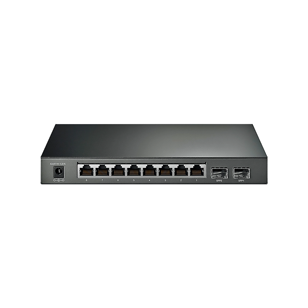 SWITCH INTELIGENTE TPLINK GIGABIT de 8P PoE  2P SFP
