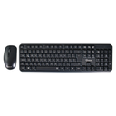 COMBO TECLADO - MOUSE QUASAD QC-2500i Silent Wireless Black