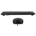 COMBO TECLADO-MOUSE QUASAD WIRED 1.5MTS QC-4400U NEGRO