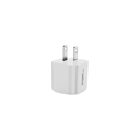 WALL CHARGER ARGOM 20W CARGA RAPIDA CONECTOR NANO TYPE-C INDICADOR LED BLANCO