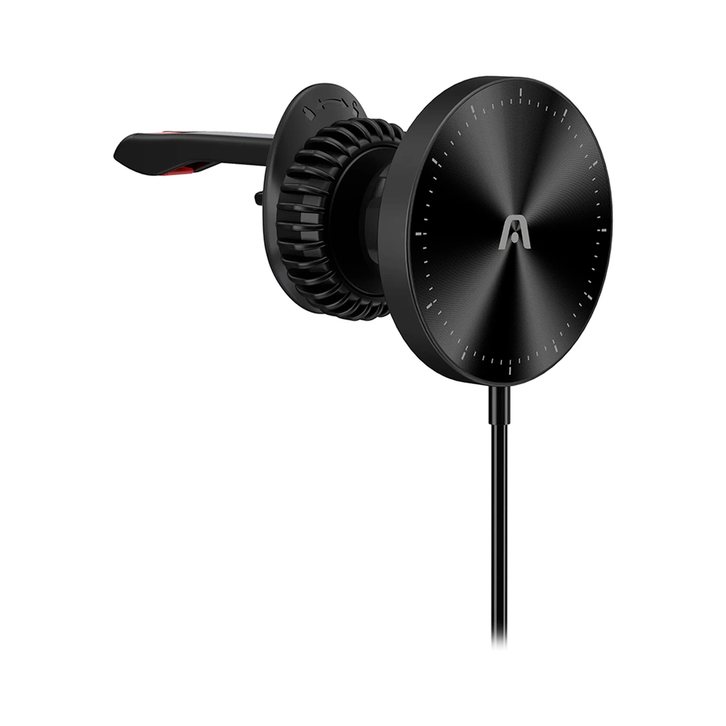 CAR MOUNT ARGOM WIRELESS FAST CHARGER MAGNETIC M4 NEGRO