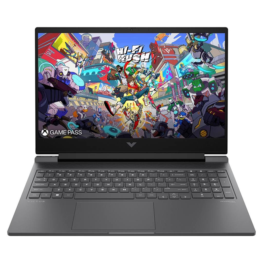 HP Victus 15-fb3093dx GAMING LAPTOP, AMD Ryzen 7 7445HS, 16GB RAM Memory, 512GB Solid State Drive, NVIDIA GeForce RTX 4050 6GB vRAM, 15.6&quot; (1920 x 1080) 144Hz Full HD Screen, Windows 11