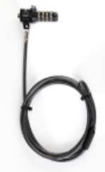 Candado DEFCON® T-Lock Resettable Combo Cable Lock