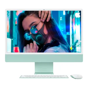 COP. APPLE IMAC AIO M3 8GB 512GB-SSD 24Inch. 4.5K CAM. WIFI BT 2USB-C MACOS Green