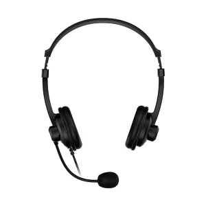 HEADSET GENIUS HS-230U DIADEMA ULTRA-LIVIANO USB BLACK