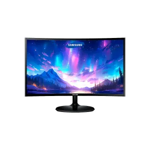 MONITOR SAMSUNG 24INC. CURVED 1.8M FULL HD HDMI D-SUB NEGRO HIGH GLOSSY