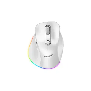 MOUSE GENIUS ERGO 9000S WIRELESS Pearl White