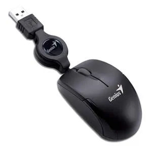 MOUSE GENIUS MICRO TRAVELLER USB NEGRO