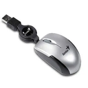 MOUSE GENIUS MICRO TRAVELLER USB PLATEADO