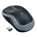 MOUSE LOGITECH M185 NEGRO-PLATEADO WIRELESS USB PLUG AND PLAY