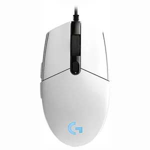 MOUSE LOGITECH GAMING G203 BLANCO ALAMBRICO RGB LIGHTSYNC G-HUB