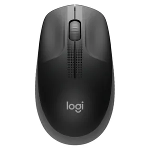 MOUSE LOGITECH M190 WIRELESS USB FULL SIZE CURVE DESING CHARCOAL