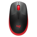 MOUSE LOGITECH M190 WIRELESS USB FULL SIZE CURVE DESING ROJO