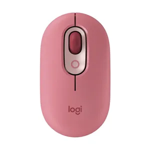 MOUSE LOGITECH POP SILENT TOUCH WIRELESS BLUETOOTH ROSA ROMPECORAZONES