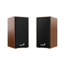 PARLANTES GENIUS SP-HF180 USB WOOD GP-190006