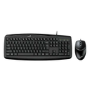 COMBO TECLADO MOUSE GENIUS KM-200 USB NEGRO SP