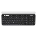 TECLADO LOGITECH K780 NEGRO MULTIDISPOSITIVOS BLUETOOTH WIRELESS USB UNIFYING MULTIPLATAFORMAS